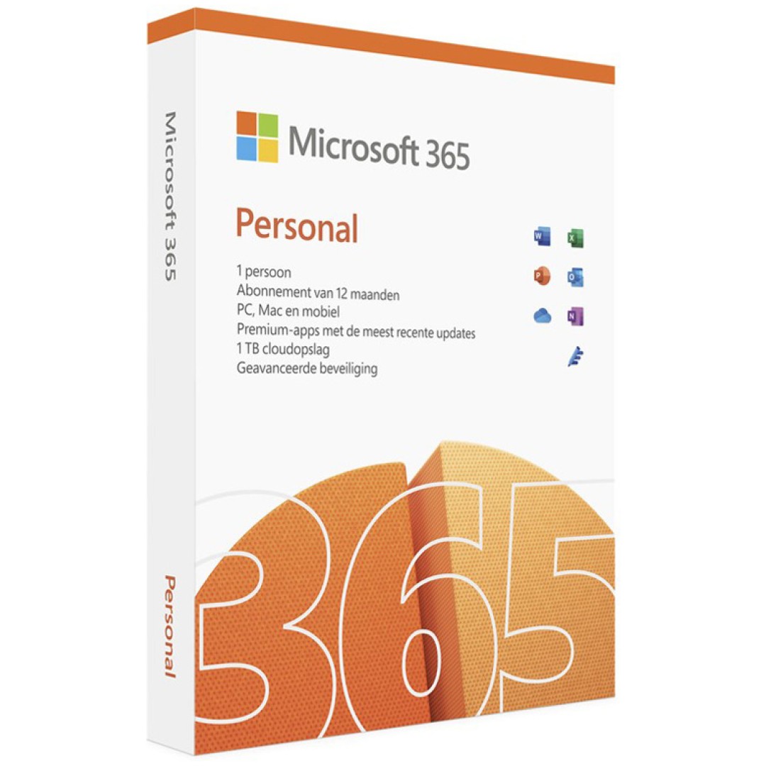 Microsoft 365 Personal FPP SLO 32/64bit - 1 letna naročnina za 5 naprav ene osebe