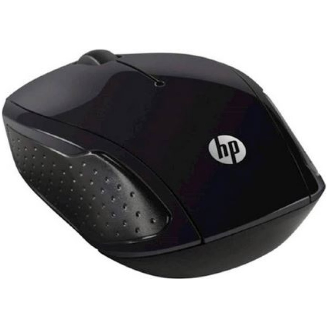 Miš HP 200 brezžična črna za notesnike (X6W31AA)