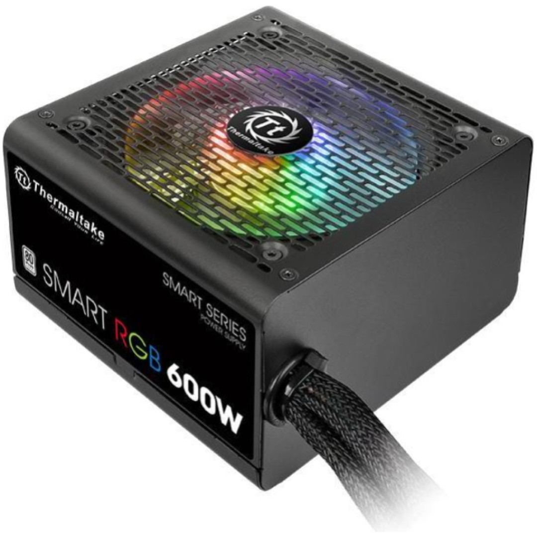 Napajalnik - 600W Thermaltake Smart RGB LED ATX2.3 Active PFC (PS-SPR-0600NHSAWE-1)