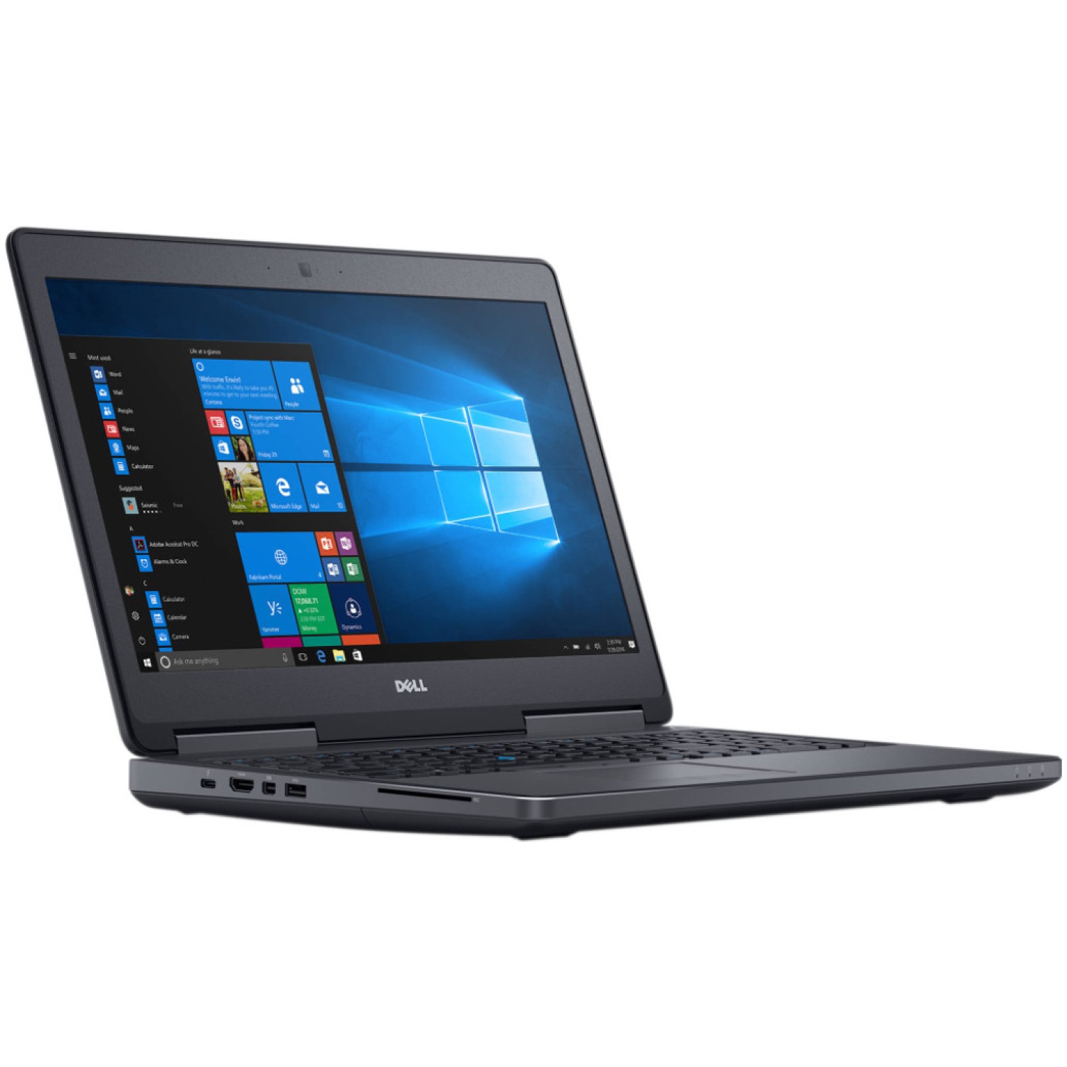 6" Dell Precision 7520 i7-7820HQ / 16GB / SSD256GB / 1920x1080 / M2200 / WLAN / BT / CAM / Win 10 Pro CMAR / SLO gravura