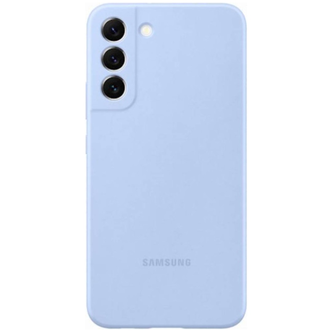 Ovitek za mobilni telefon Samsung Galaxy S22 Silicone Cover Sky Blue