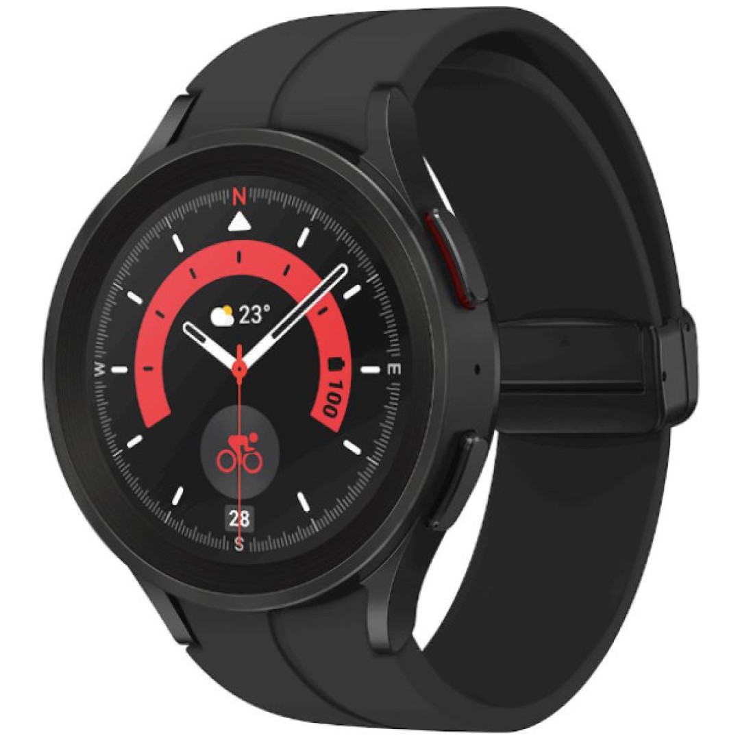Pametna ura Samsung Galaxy Watch5 Pro Bluetooth Black Titanium (SM-R920NZKAEUE)