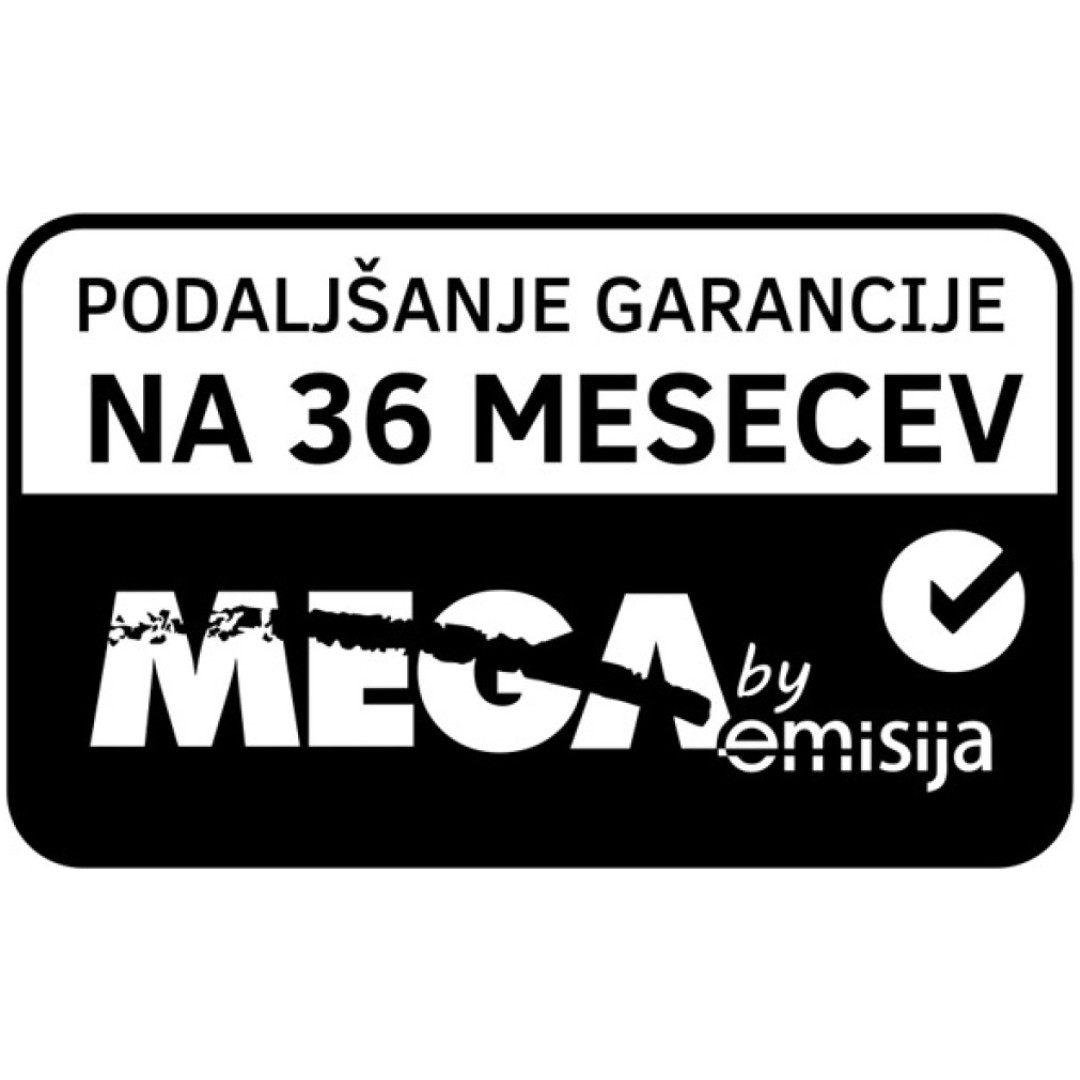 Podaljšanje garancije MEGA serija 4000 na 3 leta
