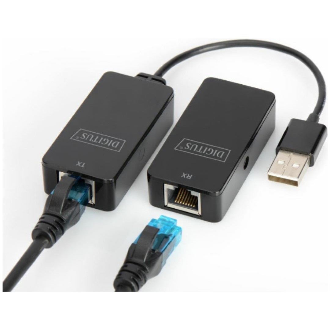 Podaljševalec signala - Line extender - LAN USB - do 50m Digitus (DA-70141)