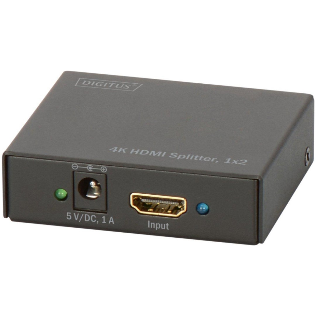 Podatkovni preklopnik 2:1 Digitus 4K HDMI splitter