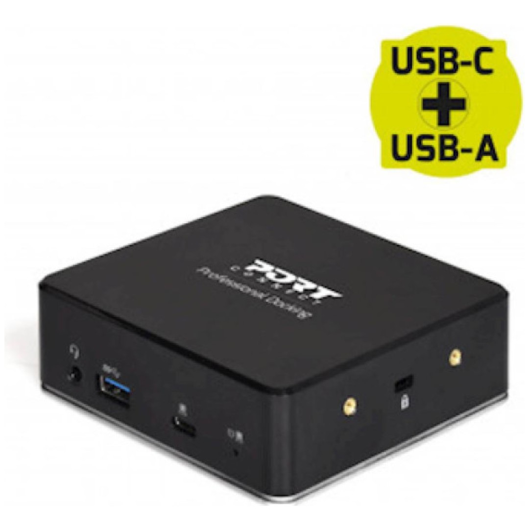 Priklopna postaja USB-A/C =>Univerzalna PORT 3x USB 3.0 1x USB-C 3.0 PD 85W 2x HDMI 1x LAN ETH