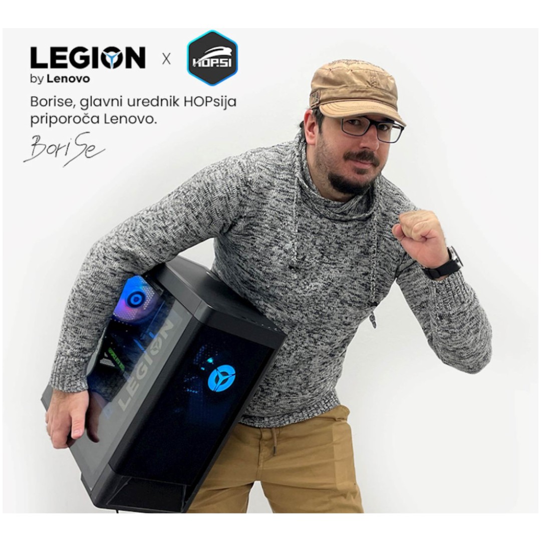 Računalnik Lenovo Legion T5 Gaming i5-12400F/B660/16GB/SSD512GB Gen4/HDD2TB/RTX3060-12GB/500W-85%/BT/WiFi/No OS podloga+zapestnica UVI