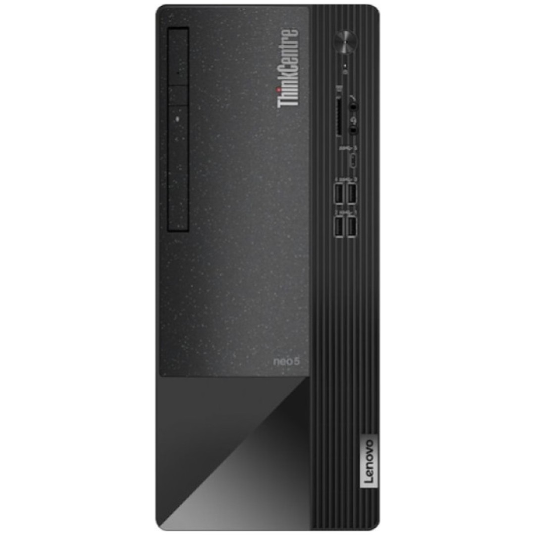 Računalnik Lenovo MT 50t i5-12400/B660/8GB/256GB/Intel 730 VGA HDMI DP USB-C/260W-90%/Win11Pro črna 11SE002UMX