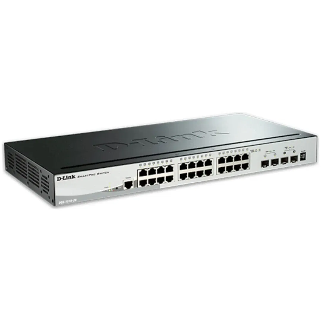 STIKALO 28-PORT 2xSFP D-link 100/1000 PoE Managed Rackmount (DGS-1510-28P)