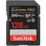 Spominska kartica SDXC 128GB Sandisk Extreme Pro Extreme 200MB/s/90MB/s U3 V30 UHS-I (SDSDXXD-128G-GN4IN)