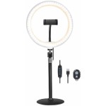 Selfie LED svetlobni obroč Logilink za pametni telefon na stojalu (AA0152)