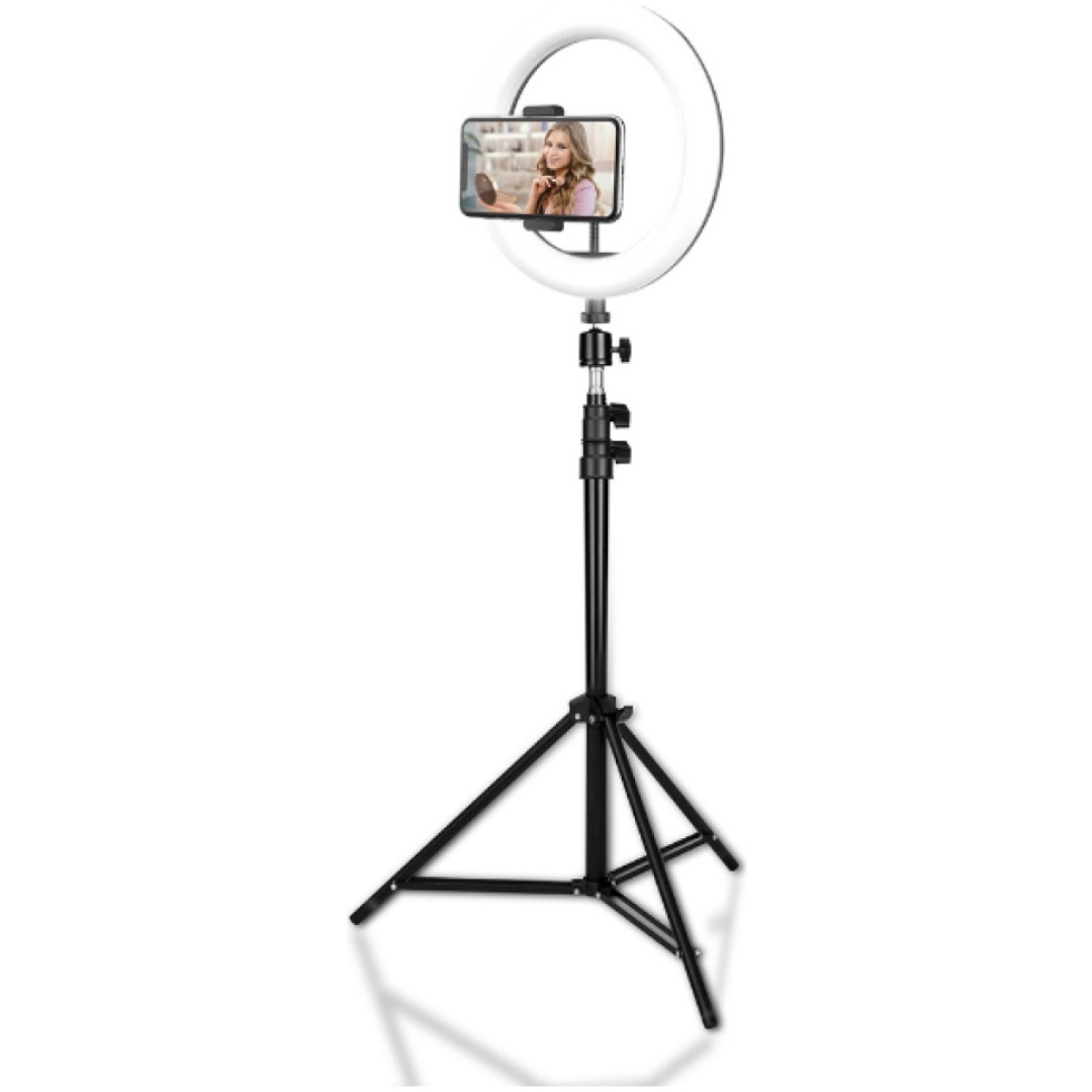 Selfie LED svetlobni obroč Media-Tech za pametni telefon Tower z raztegljivim stojalom do 1