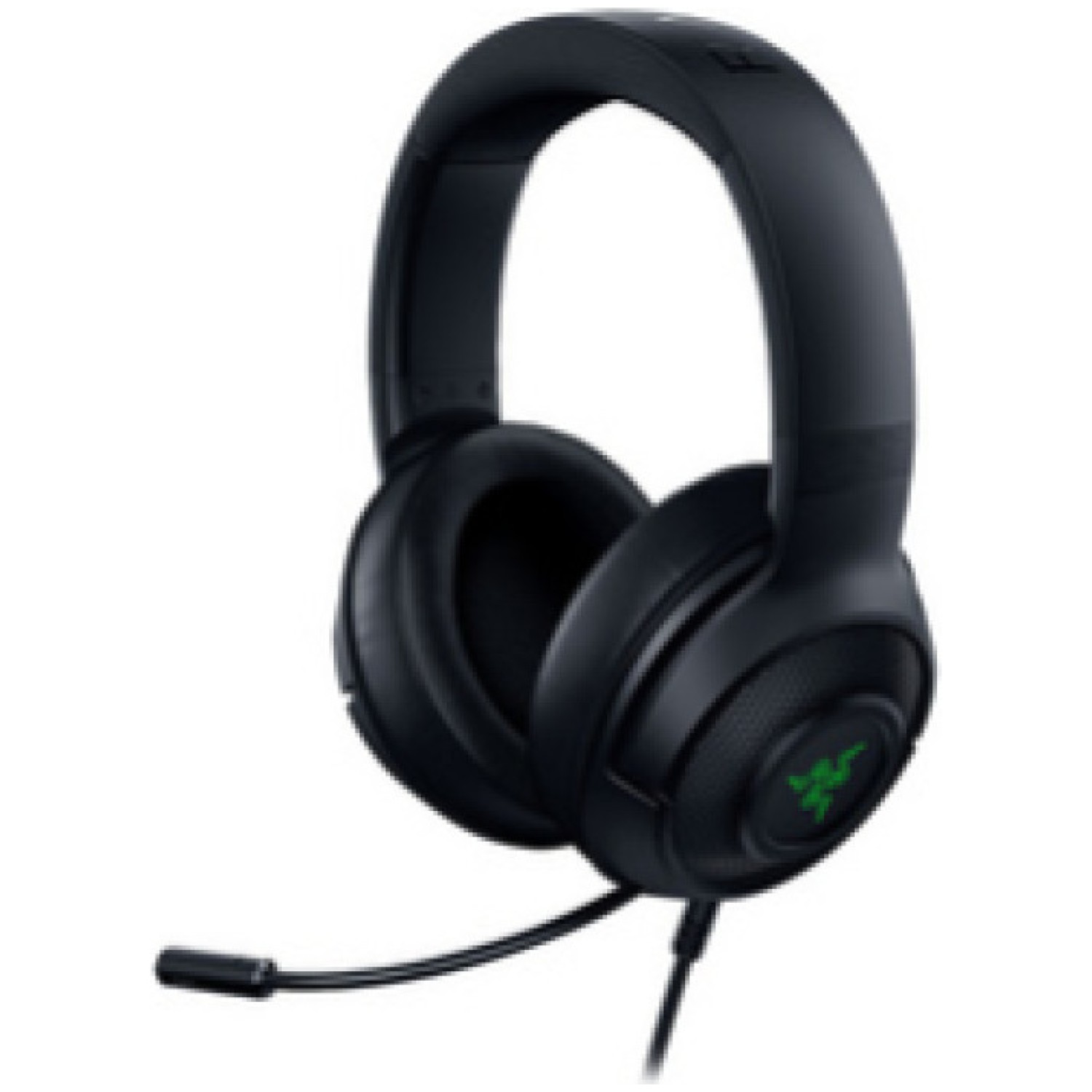 Slušalke žične naglavne USB 7.1 Razer USB Kraken V3 X 50 mm zvočniki z mikrofonom (RZ04-03750100-R3M1)