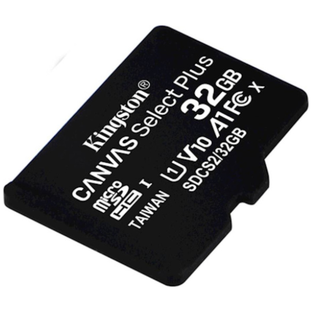 Spominska kartica SDXC-Micro 32GB Kingston Canvas Select Plus 100MB/s U1 V10 UHS-I (SDCS2/32GBSP)