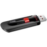Spominski ključek 32GB USB 2.0 Sandisk Cruzer GLIDE 9MB/s plastičen drsni črn rdeč (SDCZ60-032G-B35)
