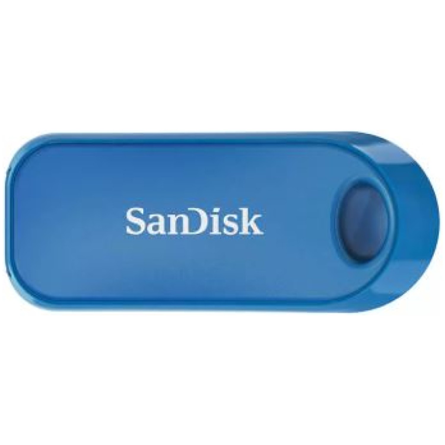 Spominski ključek 32GB USB 2.0 Sandisk Cruzer SNAP - plastičen/drsni/moder (SDCZ62-032G-G35B)