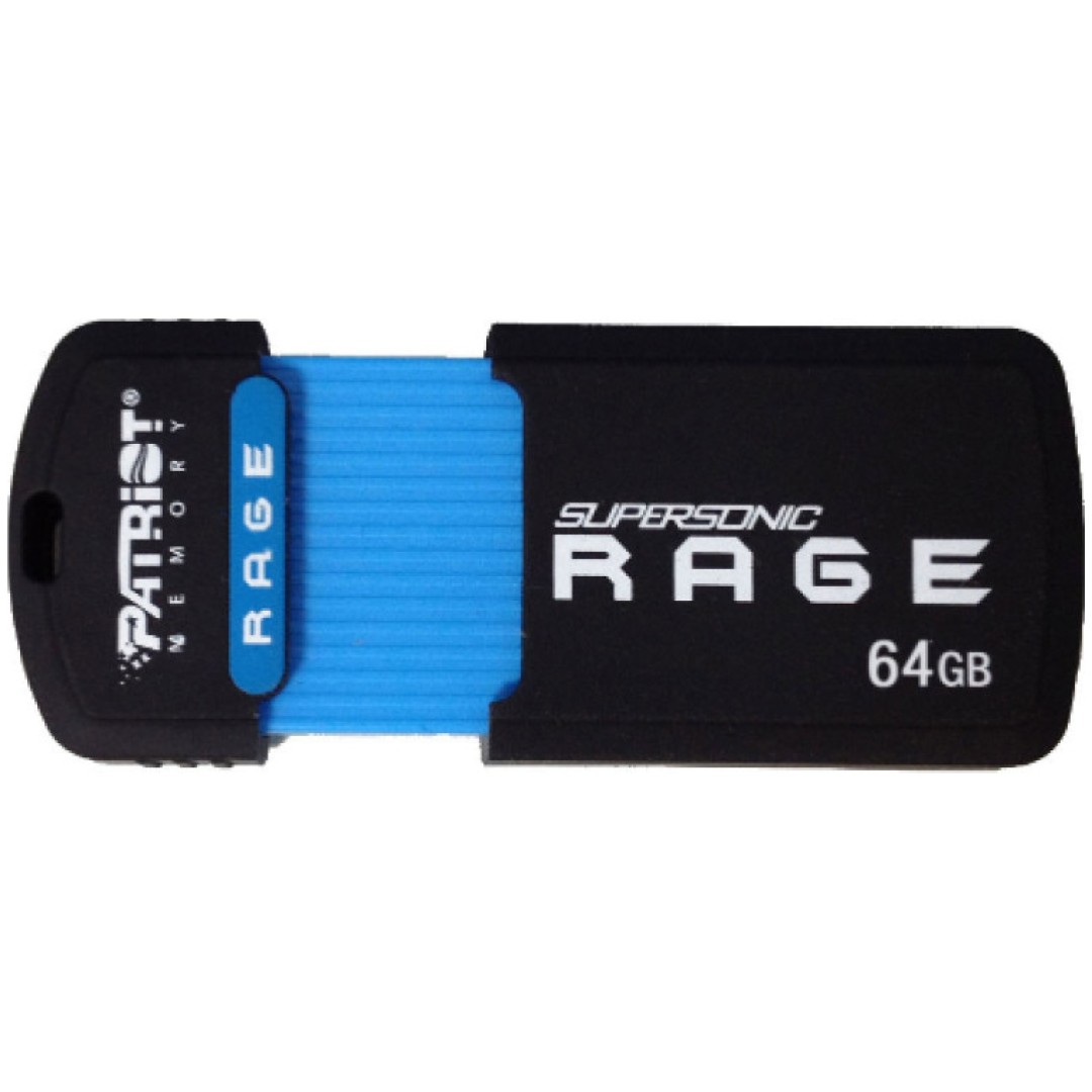 Spominski ključek 64GB USB 3.1 Patriot Supersonic Rage 180/50 MB/s (PEF64GSRUSB)