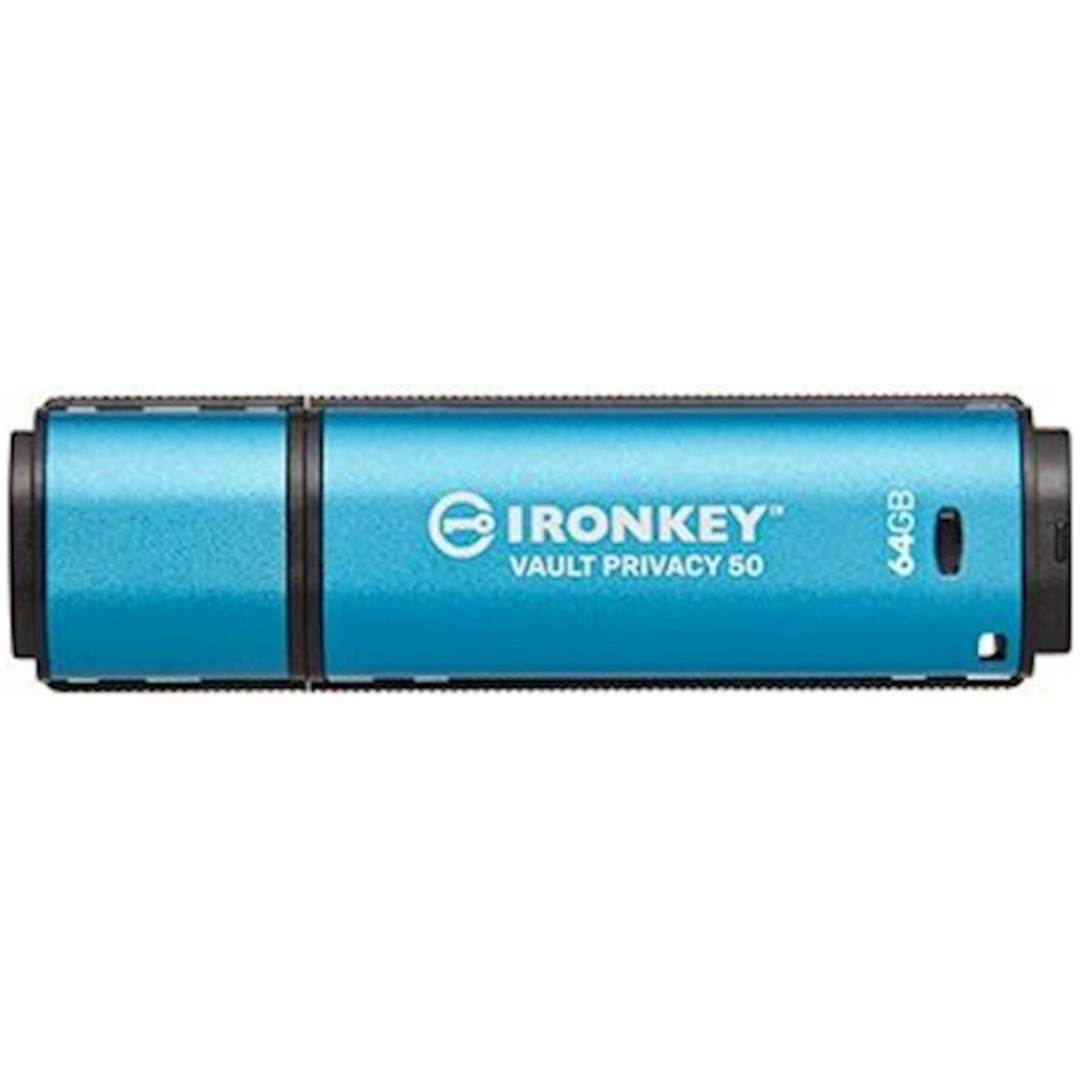 Spominski ključek 64GB USB 3.2 Kingston IronKey Vault Privacy 250MB/s (IKVP50/64GB)