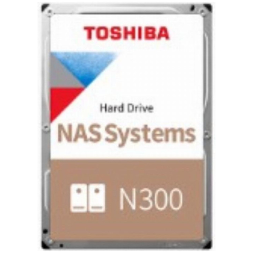 Trdi disk 4TB SATA3 N300 6GB/s 256MB 7.200RPM - primerno za NAS Gold Toshiba (HDWG440UZSVA)