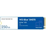Disk SSD M.2 NVMe PCIe 3.0 250GB WD SN750 Blue 2280 3300/1200MB/s (WDS250G3B0C)