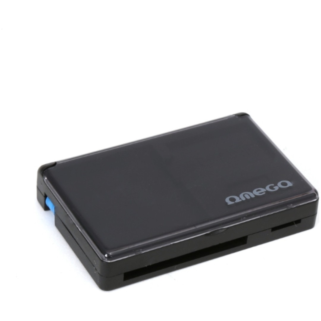 Zunanji čitalec kartic Platinet Omega USB 3.0 za microSD SD CF črn (OUCR33IN1)