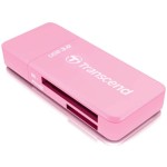Zunanji čitalec kartic Transcend USB 3.1 za SD microSD roza (TS-RDF5R)