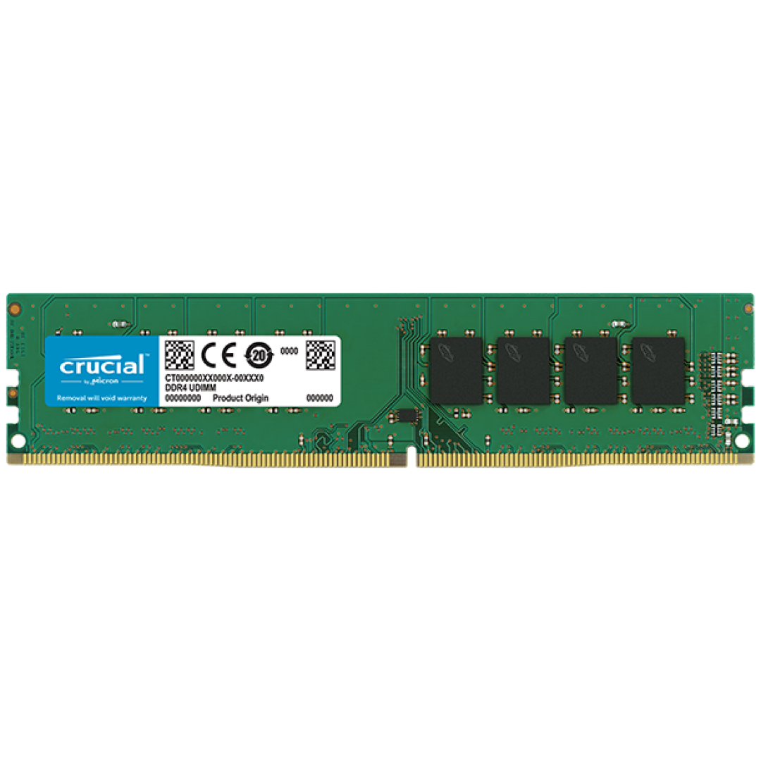 Crucial 16GB DDR4-2400 UDIMM PC4-19200 CL17