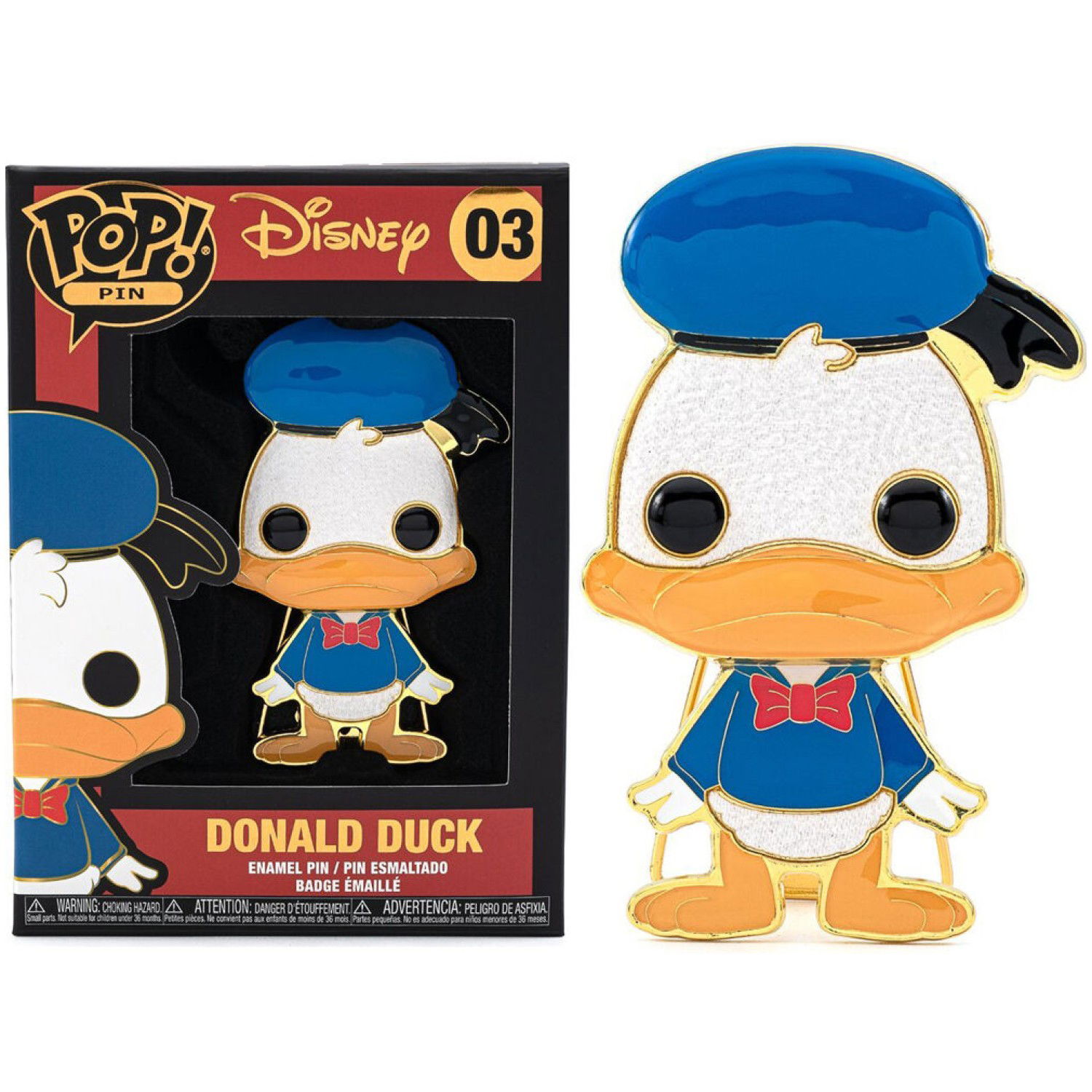 FUNKO POP PIN: DISNEY - DONALD DUCK