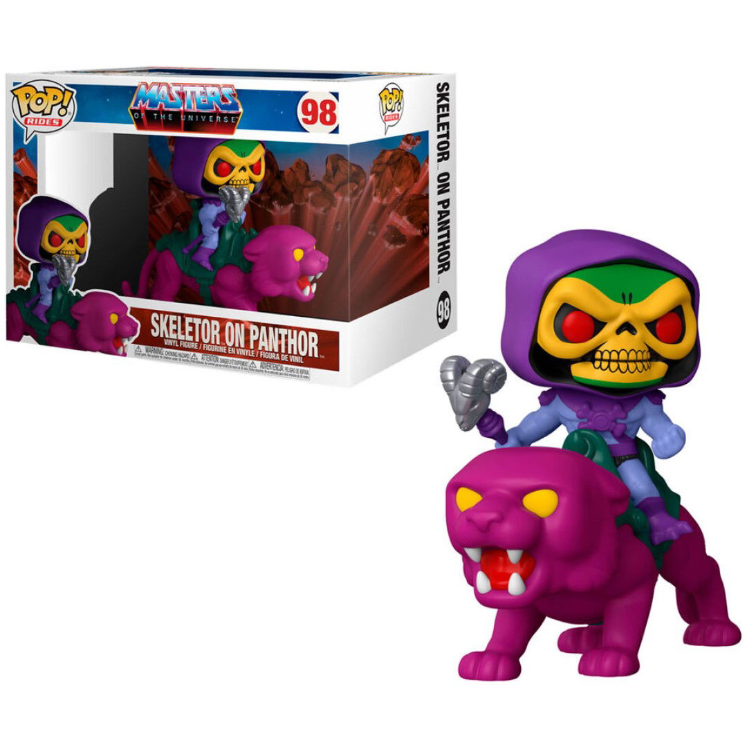 FUNKO POP RIDE: MOTU - SKELETOR ON PANTHOR