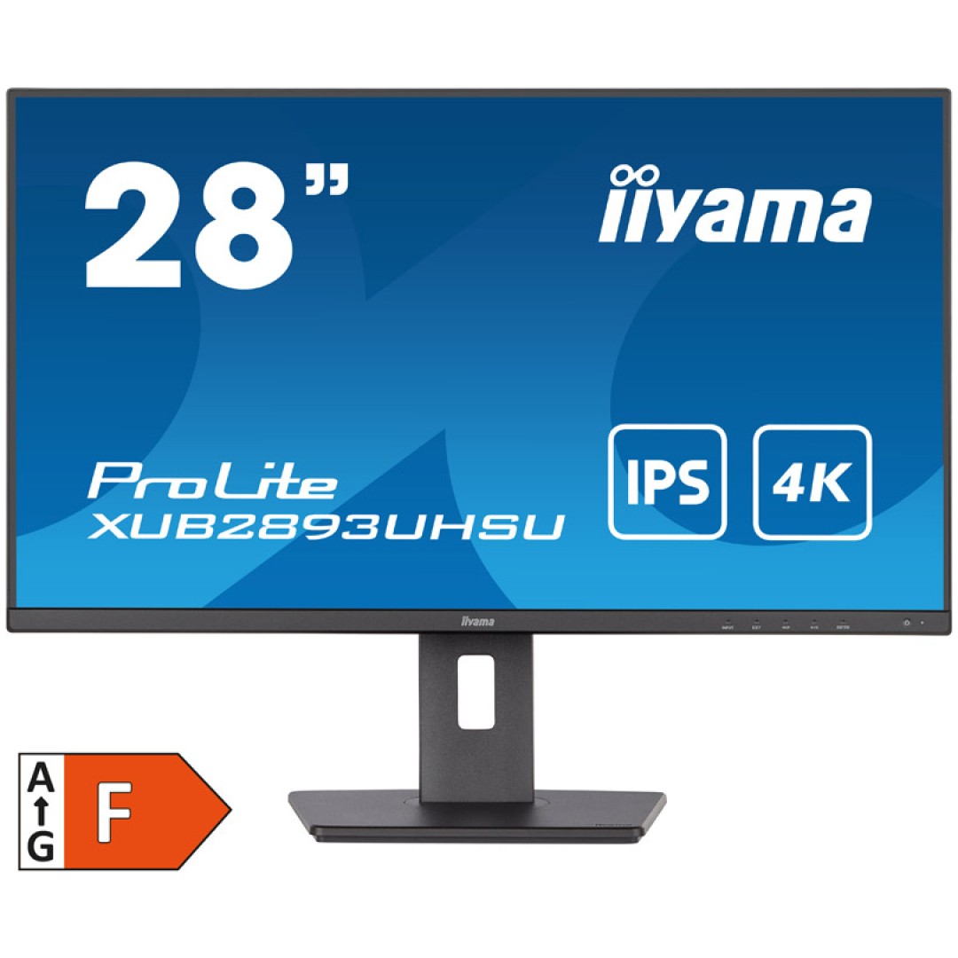 IIYAMA ProLite XUB2893UHSU-B5 71cm (28") UHD 4K IPS HDMI/DP zvočniki monitor