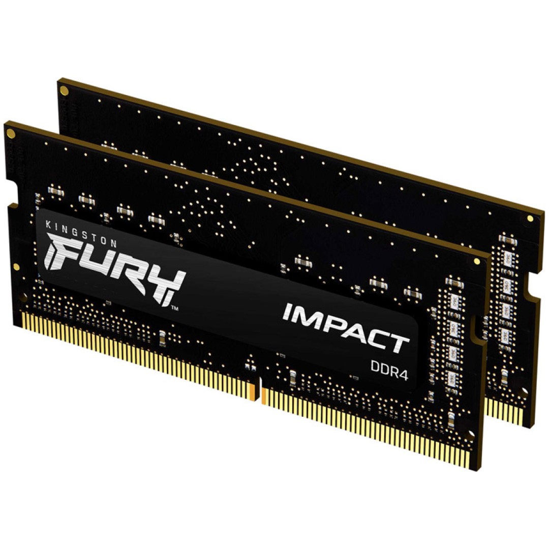 KINGSTON FURY Impact 32GB (2x16GB) 3200MHz DDR4 KF432S20IBK2/32 ram pomnilnik