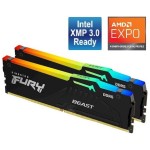 Kingston Fury Beast RGB 32GB Kit (2x16GB) DDR5-5600 DIMM PC5-38400 CL36