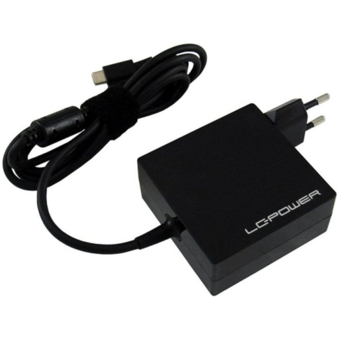 Napajalnik za prenosnik univerzalni USB-C 65W LC Power LC-NB-PRO-65-C