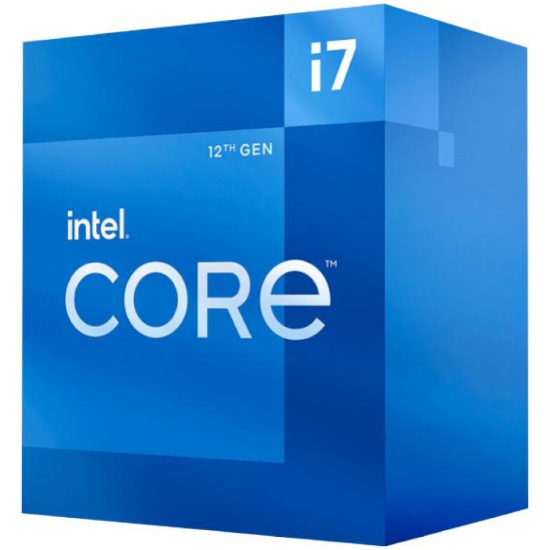 Procesor  Intel 1700 Core i7 12700 12C/20T 2.1GHz/4.9GHz BOX 65W - grafika HD 770
