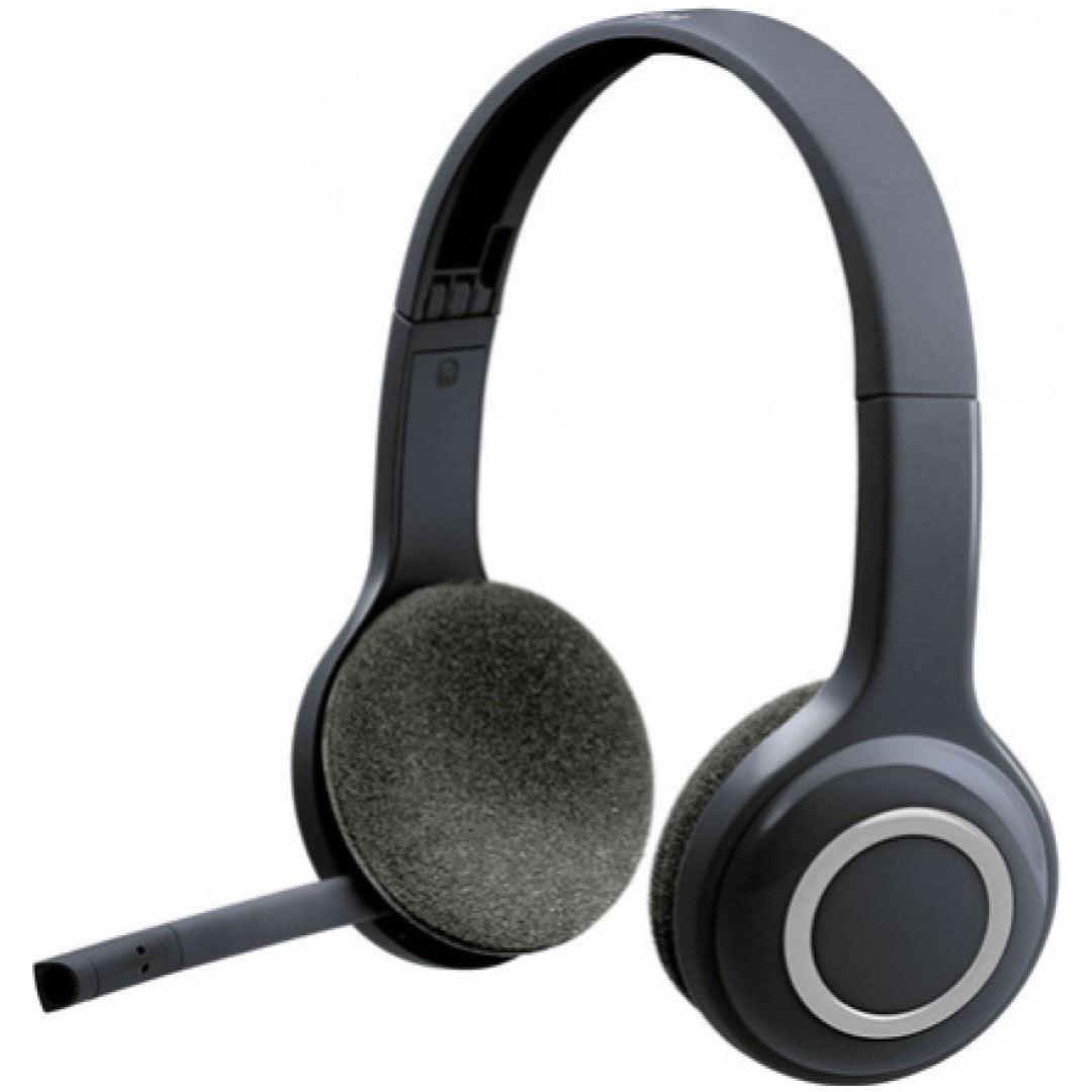 Slušalke Logitech H600 z mikrofonom - brezžične (981-000342)