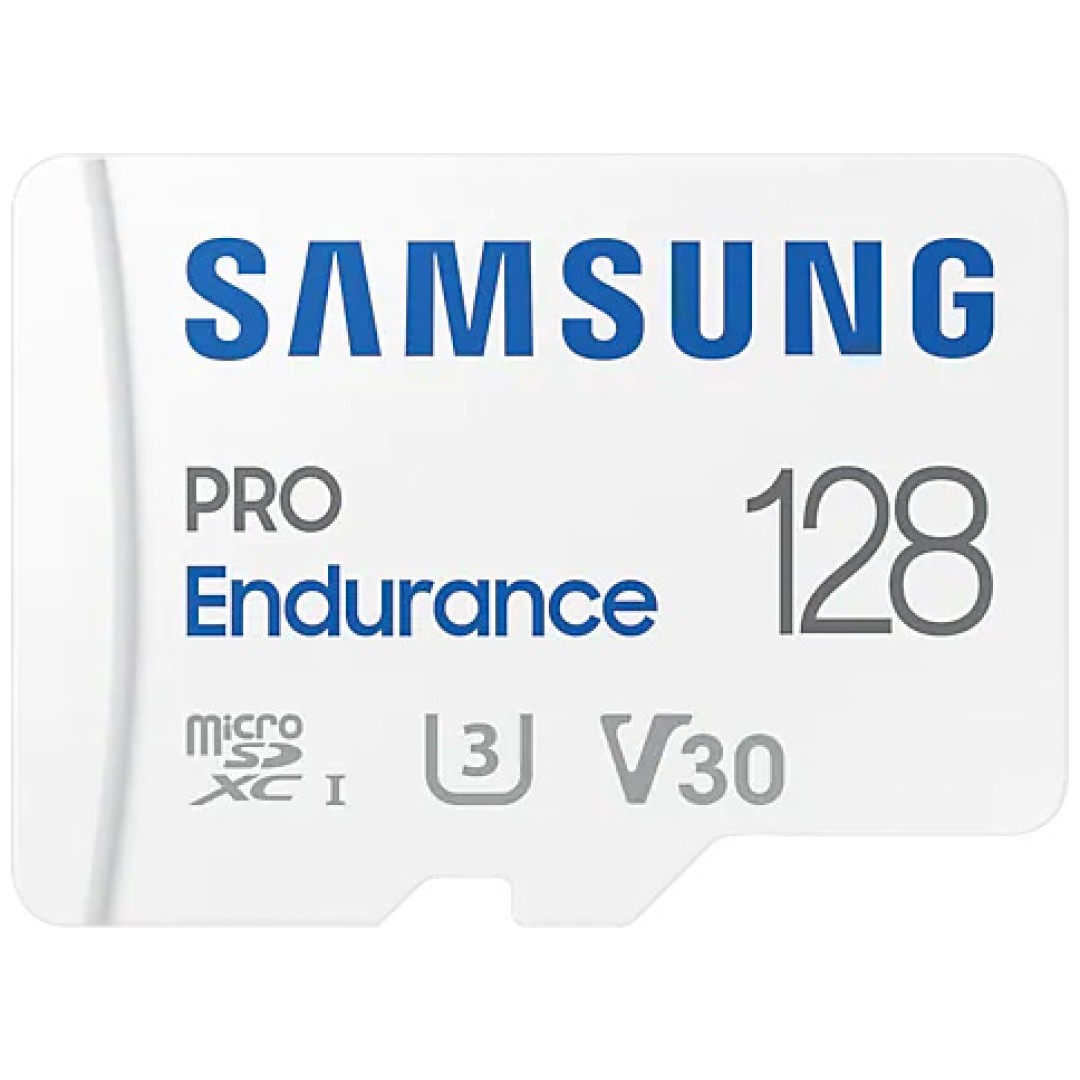 Spominska kartica SDXC 128GB Samsung PRO Endurance 100MB/s 40MB/s U3 V30 UHS-I (MB-MJ128KA/EU) +adapter