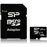 Spominska kartica SDXC-Micro 256GB SiliconPower Elite 85MB/s/85MB/s U1 V10 UHS-I (SP256GBSTXBU1V10SP) +adapter