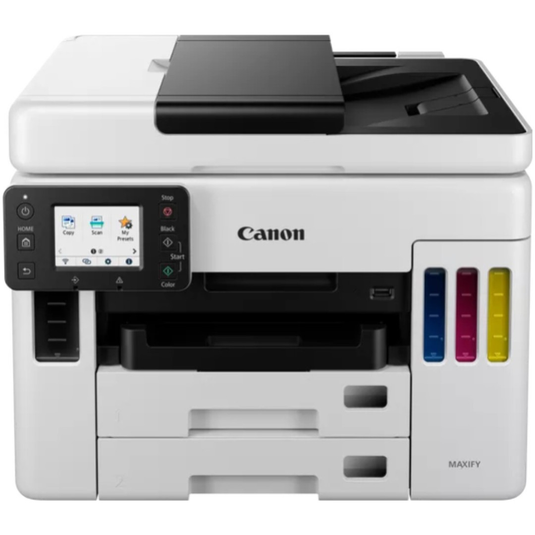 Tiskalnik Brizgalni Barvni Multifunkcijski CANON Maxify GX7040 A4/tiskanje/duplex skeniranje/WiFi(4471C009AA)