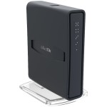 Usmerjevalnik brezžični Mikrotik WiFi5 802.11ac AC750 433Mbit/s 3G/4G USB dongle dualband 5xLAN 2x notranja antena (RB952Ui-5ac2nD-TC)