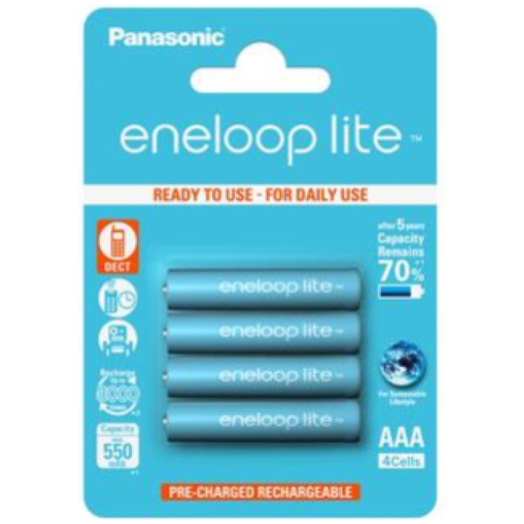 Baterija Akku Ni-MH AAA Panasonic Eneloop Lite 3000 550mAh 4kom