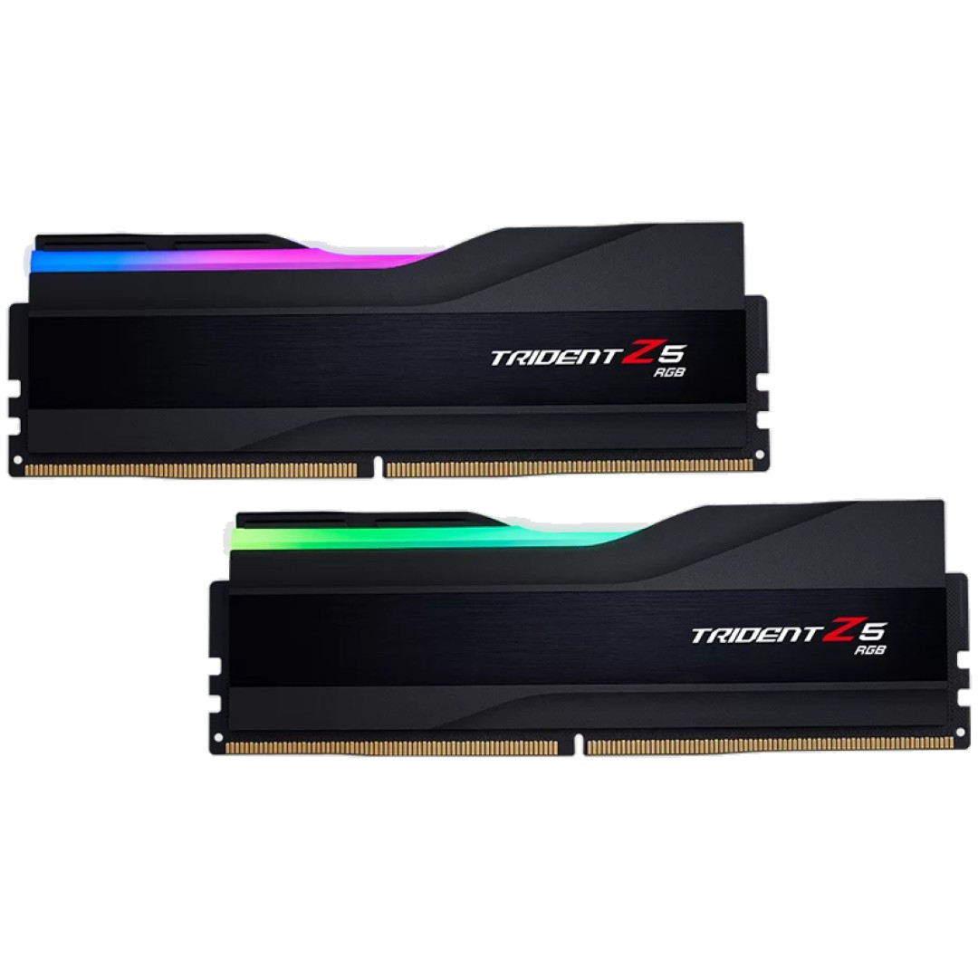 GSKILL Trident Z5 RGB 32GB (2x16GB) 7200MT/s DDR5 CL34 (F5-7200J3445G16GX2-RS5K) ram pomnilnik