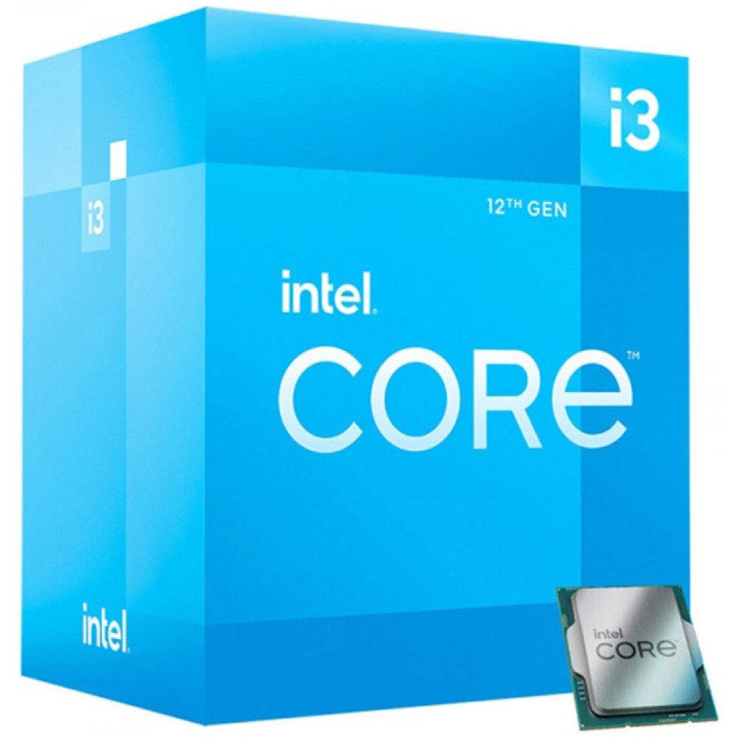 Procesor Intel 1700 Core i3 12100F 4C/8T 3.3GHz/4.3GHz BOX 60W - brez grafika