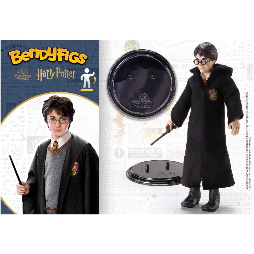 NOBLE COLLECTION - HARRY POTTER - BENDYFIGS - HARRY POTTER FIGURA