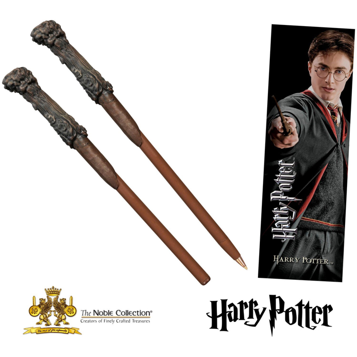 NOBLE COLLECTION - HARRY POTTER - WANDS - HARRY POTTER WAND PISALO IN ZAZNAMEK