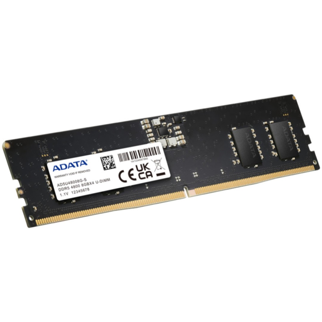 DDR5 8GB 4800MHz CL40 Single (1x 8GB) Adata Value 1