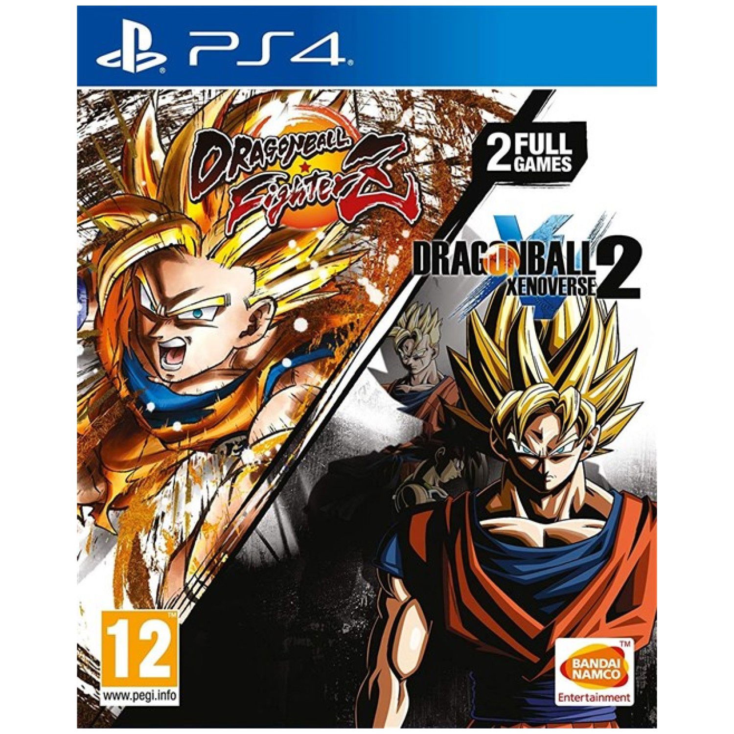 Dragon Ball FighterZ And Dragon Ball Xenoverse 2 Double Pack (PS4)