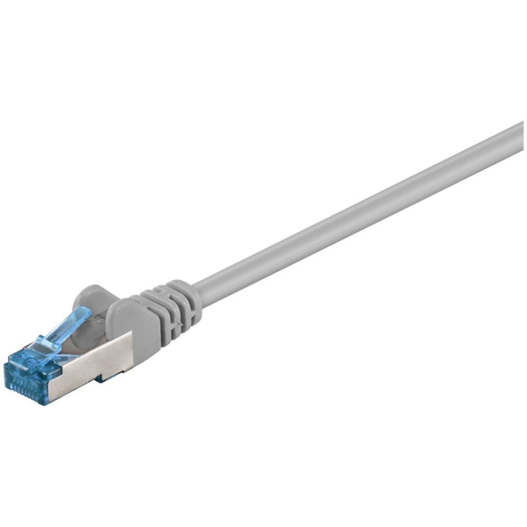 GOOBAY S/FTP CAT 6A patch 3m sivi mrežni povezovalni kabel