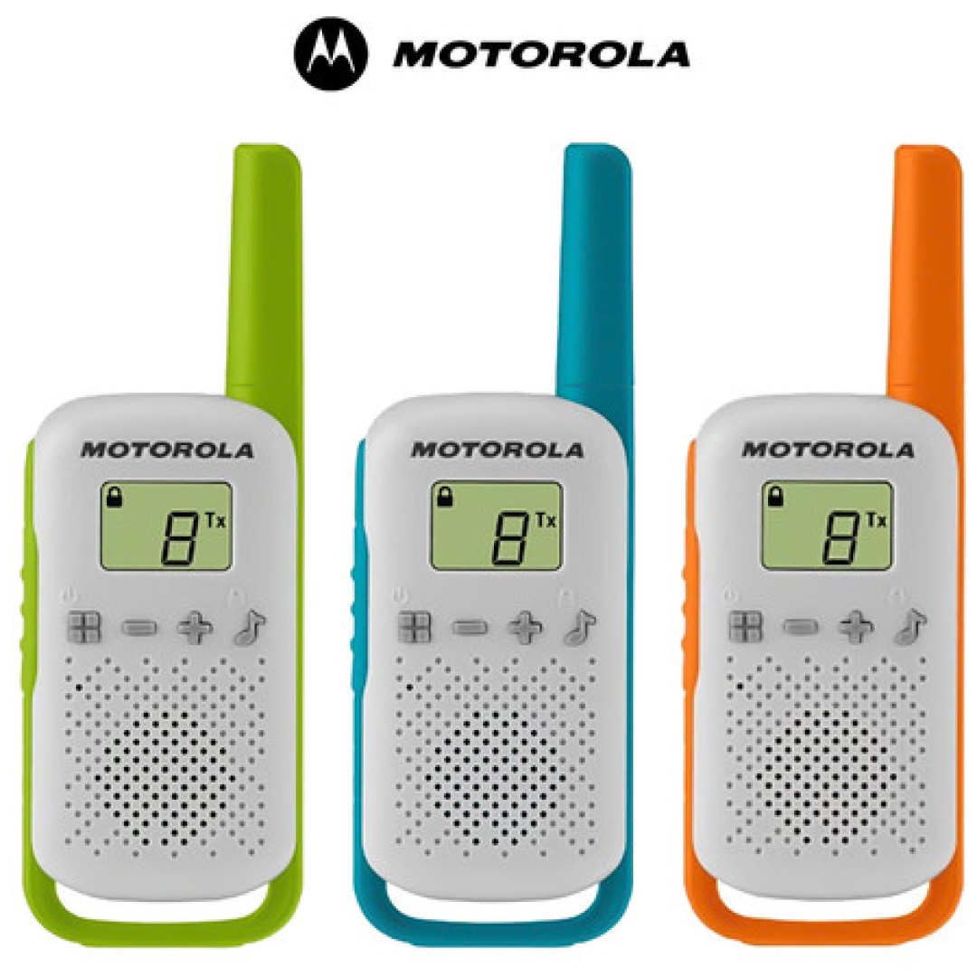 Motorola PMR Set 3-ih radijskih postaj TLKR T42