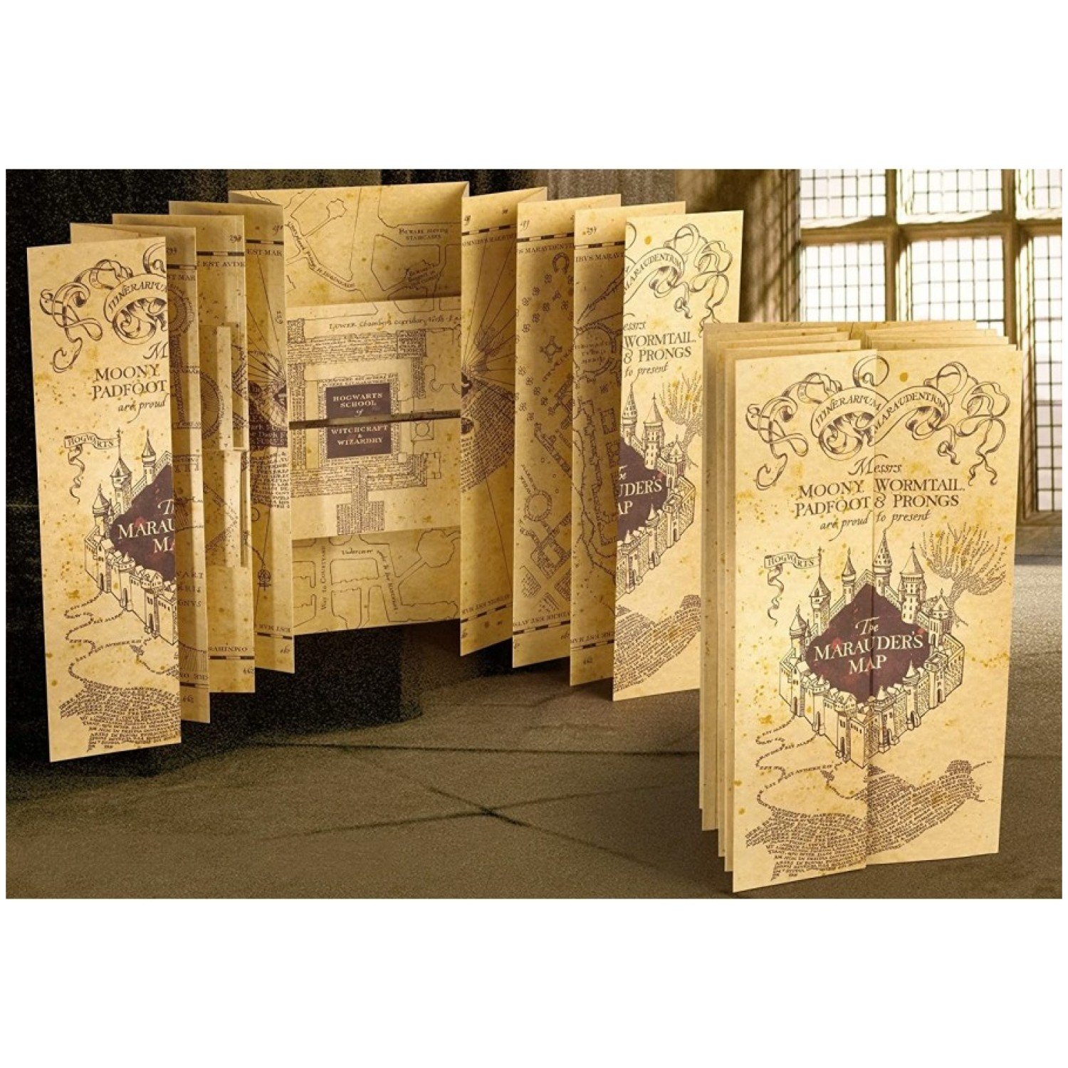NOBLE COLLECTION - HARRY POTTER - MARAUDER'S MAP