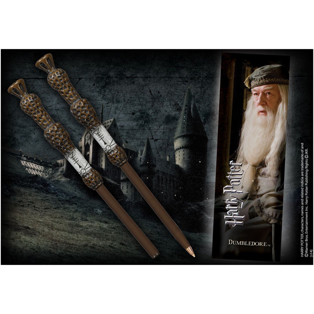 NOBLE COLLECTION - HARRY POTTER - WANDS - DUMBLEDORE WAND PISALO IN ZAZNAMEK